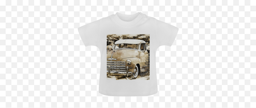 Vintage Chevrolet Chevy Truck Baby Classic T - Shirt Model T30 Id D303204 Chevrolet Emoji,Truck Emoji