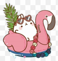 Largest Collection Of Free - Cute Kawaii Cute Flamingo Emoji,Flamenca Emoji