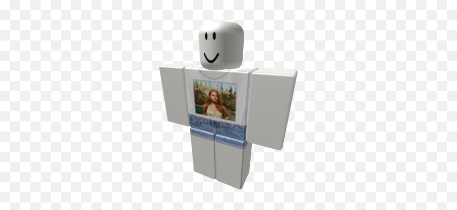 Lana del rey in a roblox game