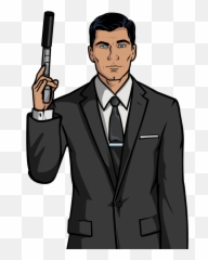 Archer Tv Show Png Free - Sterling Transparent Emoji