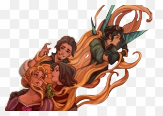 tangled tangledtheseries rapunzel eugene cassandra vari Emoji