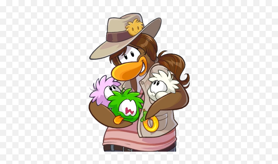 Puffle Handler - Club Penguin Mascots Ph Emoji,Ph Emoji