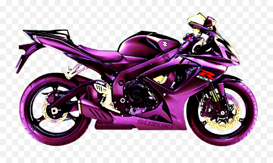 Motorbike Motorcycle Pink - Suzuki Gsx R 750 K7 Emoji,Motorbike Emoji