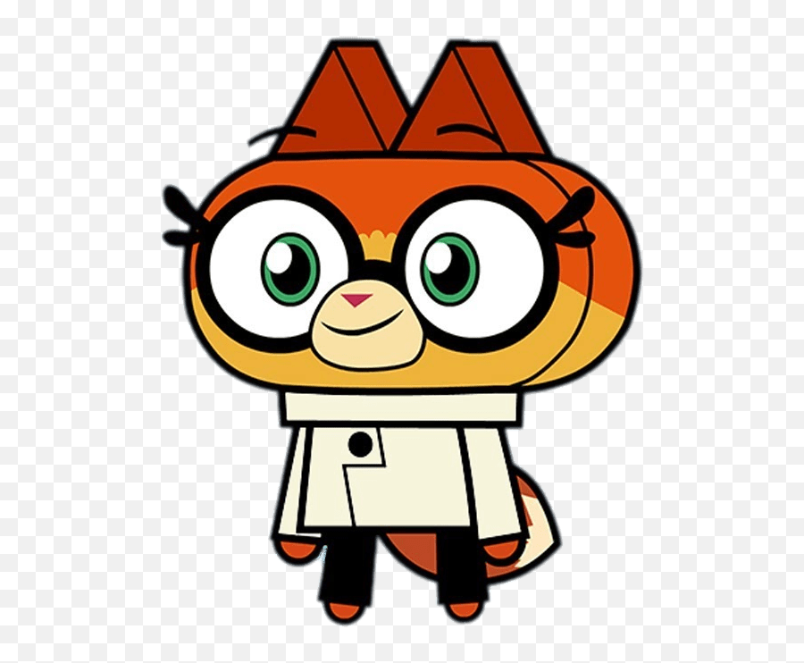 Download - Unikitty Show Dr Fox Clipart Full Size Clipart Unikitty Dr Fox Emoji,Fox Emoji Iphone