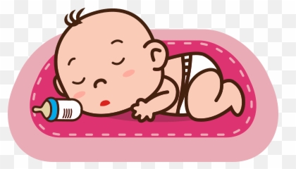 Cute Baby Stickers - Sleep Cartoon Png Emoji