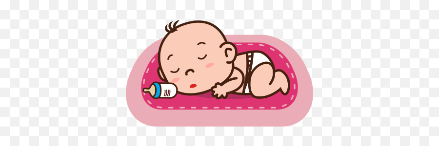 Cute Baby Stickers - Sleep Cartoon Png Baby Emoji,Sleeping Baby Emoji