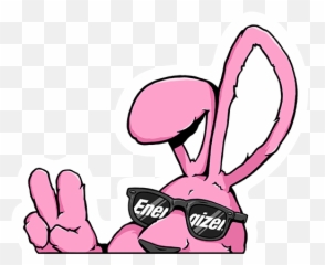 Energizer Bunny Stickers Messages - 7 Cartoon Png Emoji