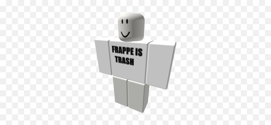 Frappe Is Trash Shirt - Lego Emoji,Trash Emoticon
