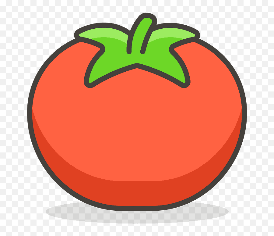 Tomato Emoji Clipart - Tomato Svg,Strawberry Emoji