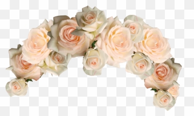 Flower Crown Png Transparent - White Emoji