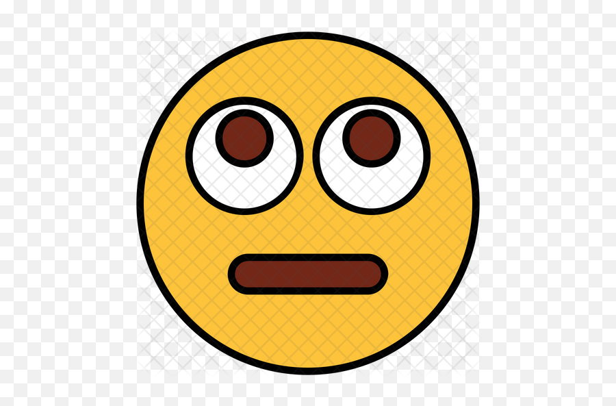 Up Eye Emoji Icon,Fed Up Emoji
