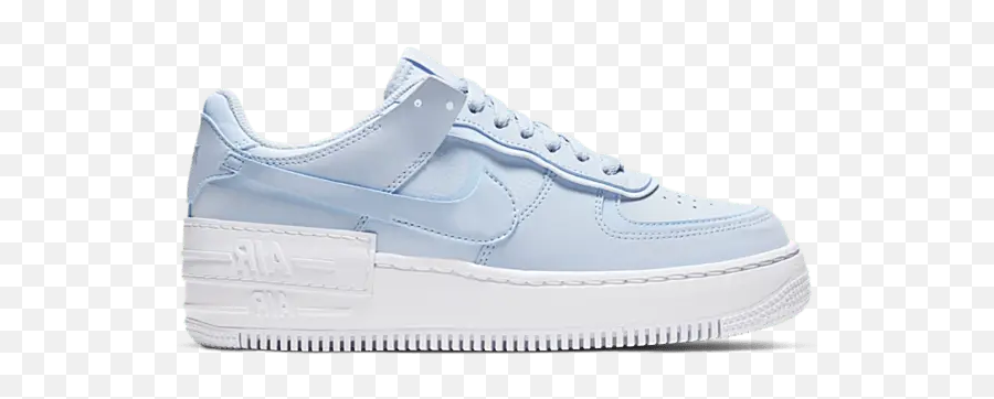 Nike Air Force 1 Dames Blauw - Nike Air Force 1 Shadow Hydrogen Blue Emoji,Air Force 1 Emoji