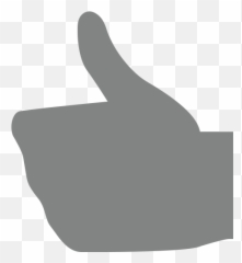 Thumbs Down Sign Emoji For Facebook Email Sms - Grey Thumbs Up Png,Thumbs Up Emoji Text
