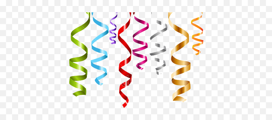Free Streamers Png Download Free Clip - Transparent Background Party Streamers Clipart Emoji,Party Streamer Emoji