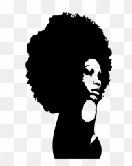 Free Afro Hair Silhouette Download - Afro Black Woman Silhouette Emoji,Natural Hair Emoji