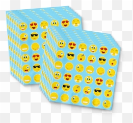 Emoji Birthday Party Tableware Kit For - Clip Art