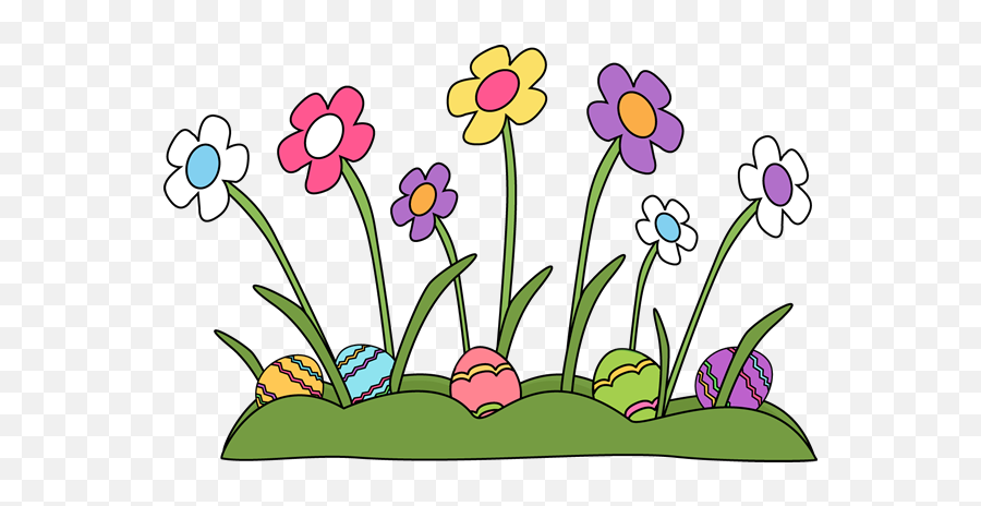 68 Easter Flowers Free Clipart - Easter Clip Art Emoji,Easter Emojis