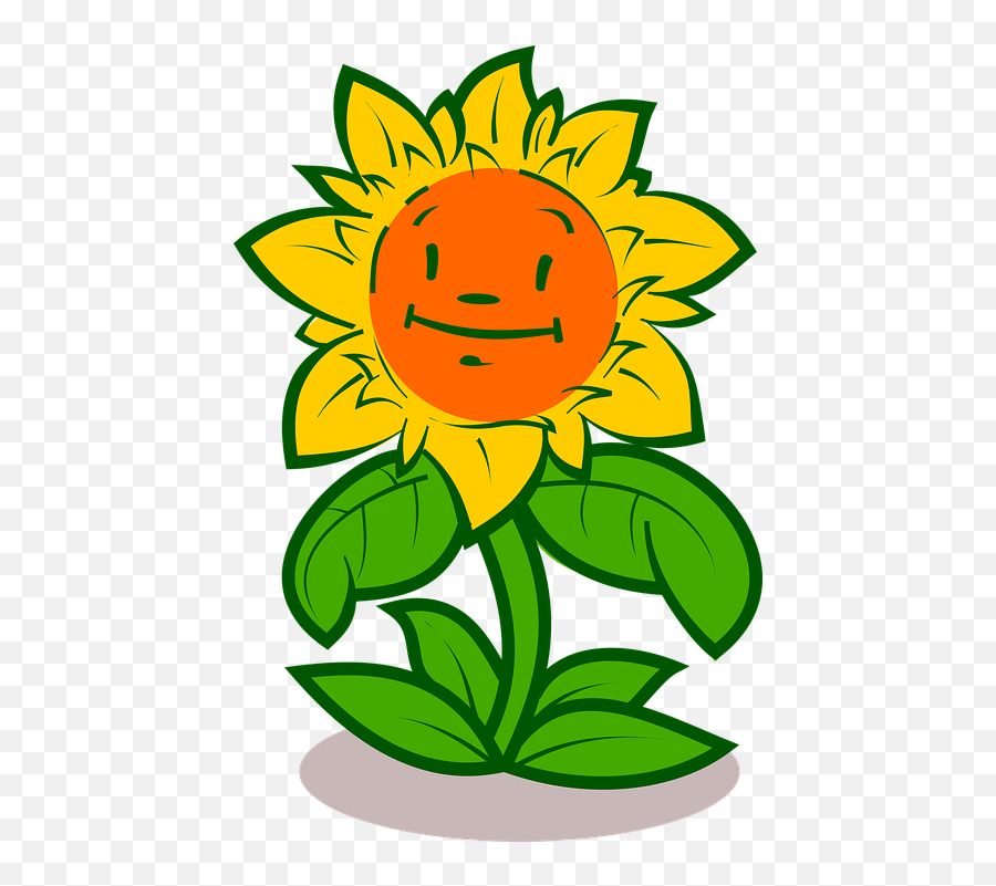 Free Friendly Happy Vectors - Plant Flower Cartoon Png Emoji,Dragon Emoji