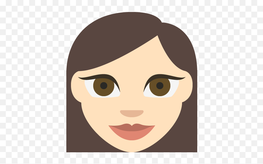 Woman Light Skin Tone Emoji Emoticon - Woman Emoticon,Light Skin Emoji