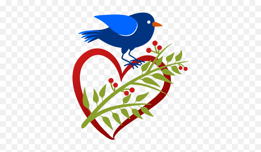 Bird With Heart - Birds Emoji,Cupid Heart Emoji