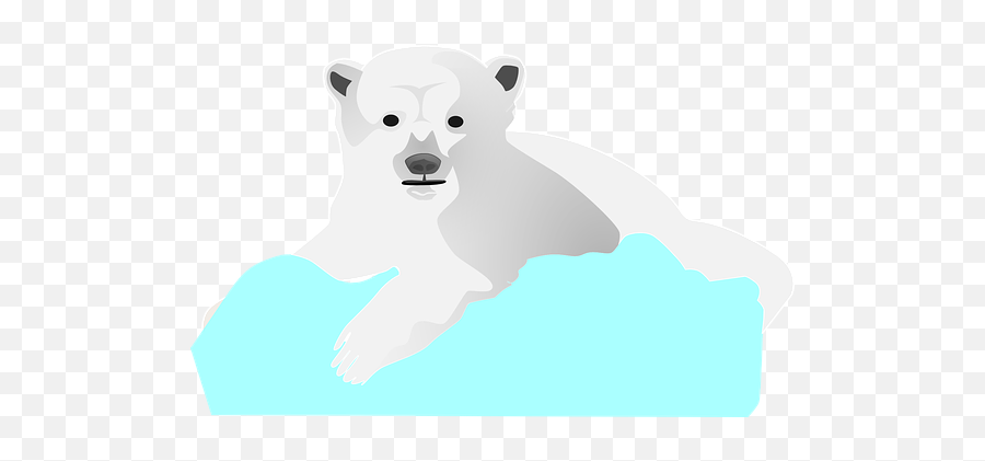 Free Polar Bear Vectors - Illustration Emoji,Polar Bear Emoji