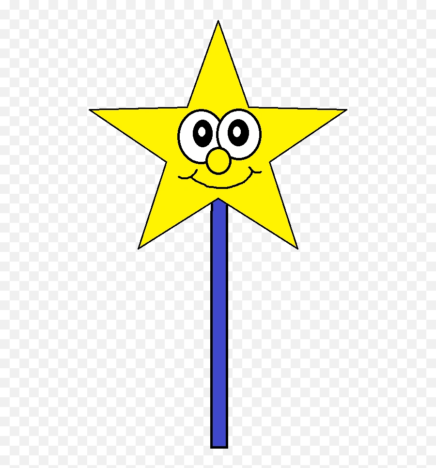 Happy Wand - Clip Art Emoji,Magic Wand Emoticon