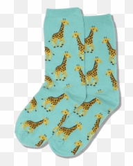 Kids Giraffe Crew Socks - Sock Emoji,Yarn Emoji