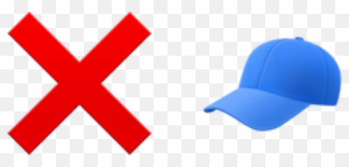 Trending Nocap Stickers - Baseball Cap Emoji