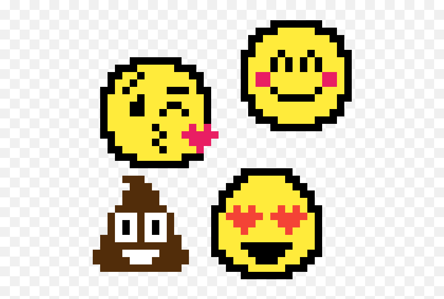 Pixilart - Pixel Emoji,Kitten Emoticon