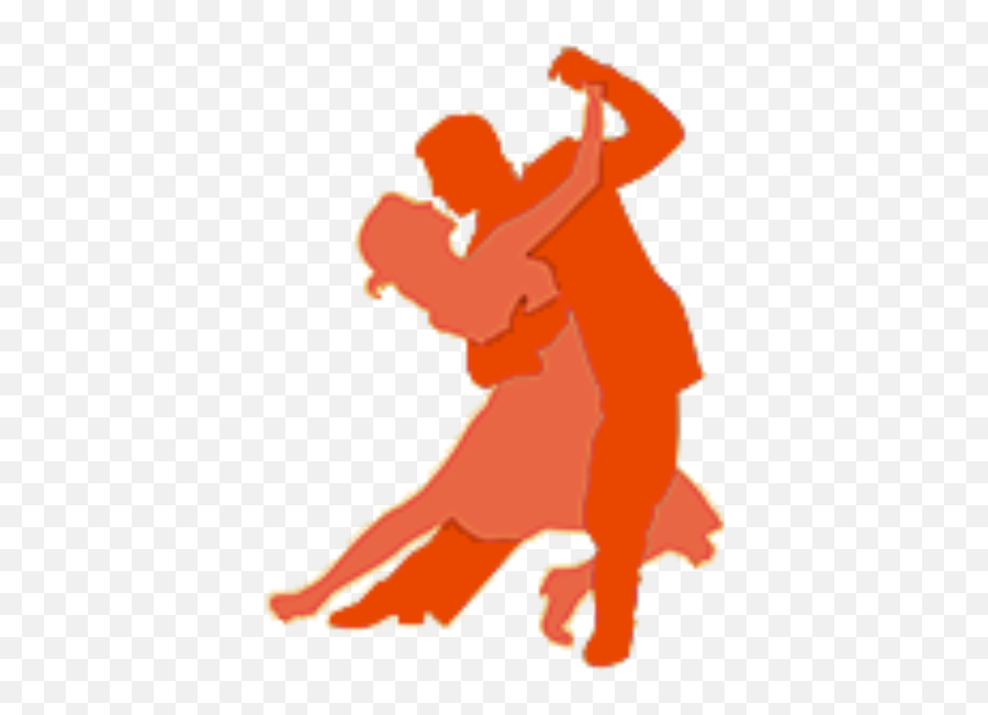 Ballroom Dance Silhouette Tango - Dancing Couple Silhouette Emoji,Couple Dancing Emoji