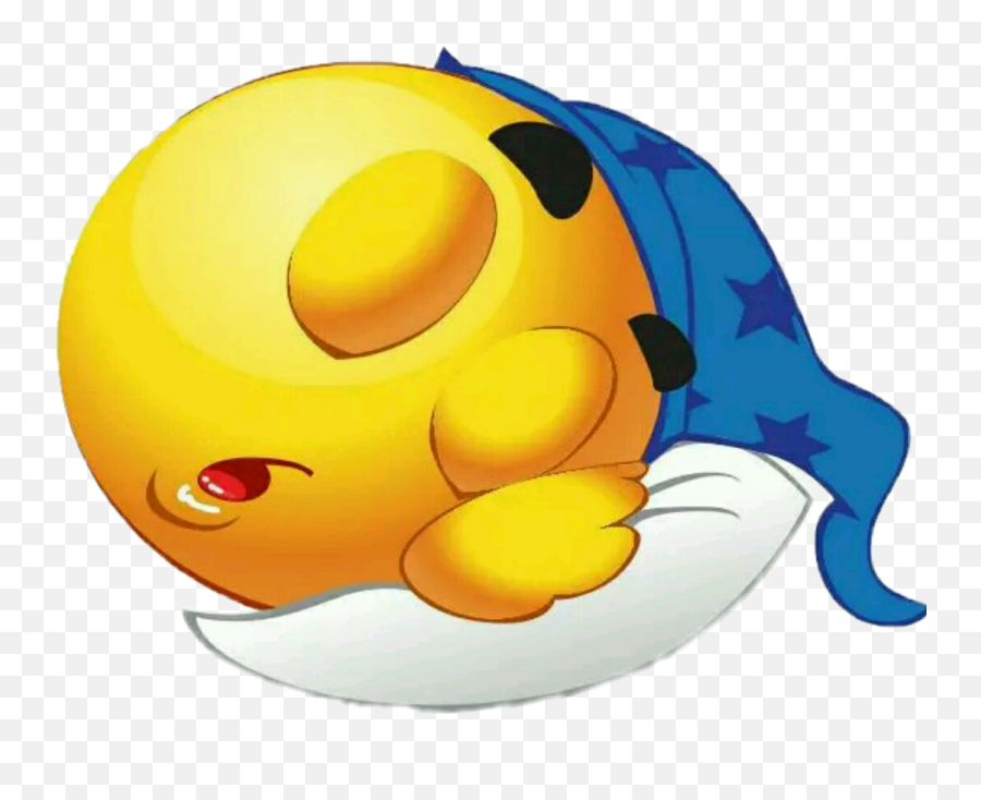Night Emoji Sticker - Smiley Sleep,Good Night Emoji