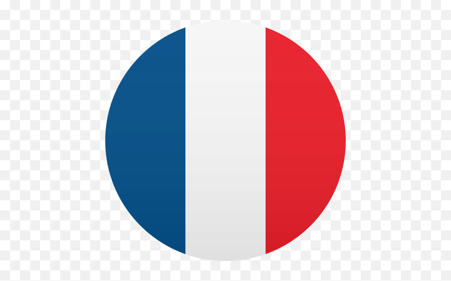 France To - Circle France Flag Emoji,France Flag Emoji