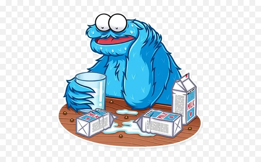 Otidroid Master Pack Whatsapp Stickers - Stickers Cloud Cookie Monster Telegram Sticker Emoji,Cookie Monster Emoji