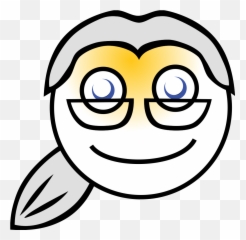 Smiley Lawyer PNG SVG Clip art for Web - Download Art Old Female Face Emoji