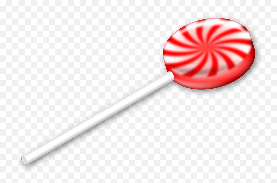 Red And White Lollipop Clipart - Lollipop Free Clipart Emoji,Lolipop Emoji
