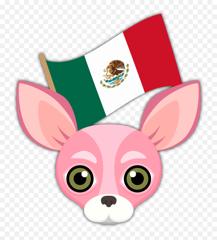 Pink Valentines Chihuahua Emoji Stickers - Cute Chihuahua Clipart,Latino Emoji