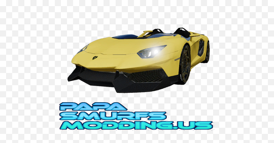 Papa Smurf Modding - Automotive Paint Emoji,Lamborghini Emoji