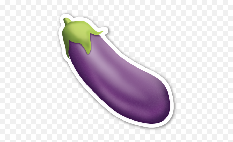 What Does Your Favorite Emoji Say About You - Eggplant Emoji Sticker,Rooster Emoji