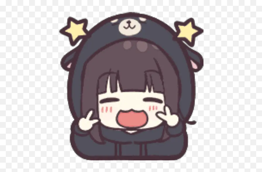 Menhera - Nanase Kurumi Emoji,Emoji Dogs