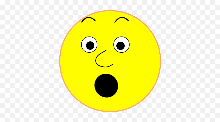 Scared Face Smiley Face Clipart 2 Png - Shock Smiley With Black Background Emoji,Scared Emoji Png