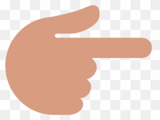 Twemoji 1f449 - Emoji Mão Apontando