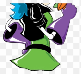 Mini Golf Clipart Green Silhouette - Monster Stella Emoji