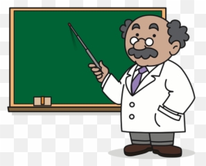 Professor Teaching Vector Image - Professor Clipart Emoji,Gun Emoji Change