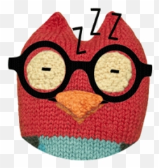 Hipster Owl - Owls Emoji