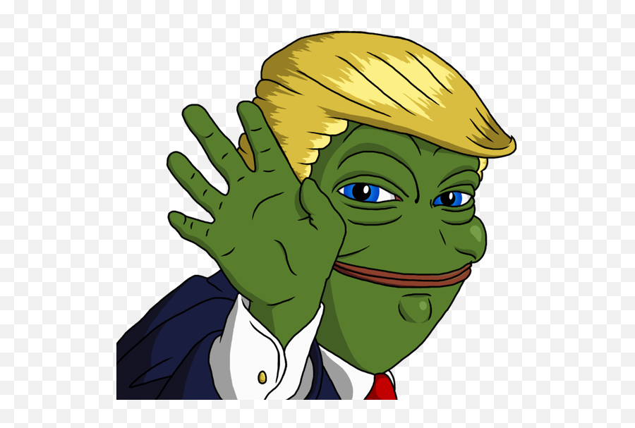 Smug Pepe Transparent Png Clipart - Pepe Trump Png Emoji,Smug Anime Emoji