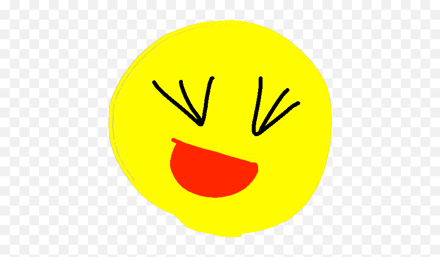 Smiley - Circle Emoji,How To Make Laughing Emoticon