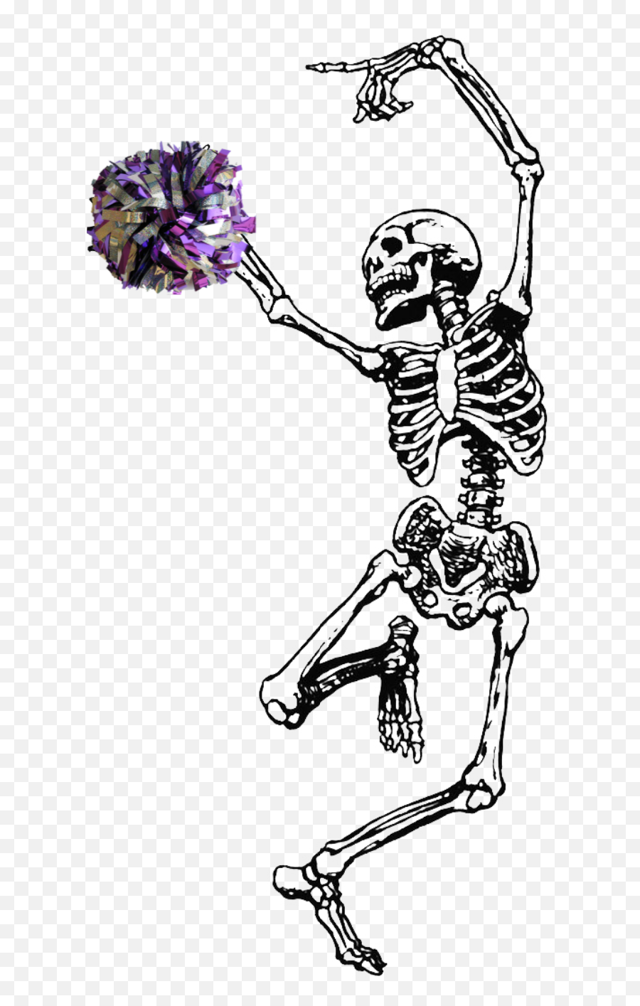 Cheering Cheerleading Skeleton Skelet - Grateful Dead Dancing Skeleton Emoji,Cheerleader Emoji