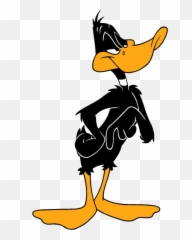 Freetoedit Daffy Duck Made Object - Bugs Bunny Daffy Duck Looney Tunes Emoji,Flip The Bird Emoji