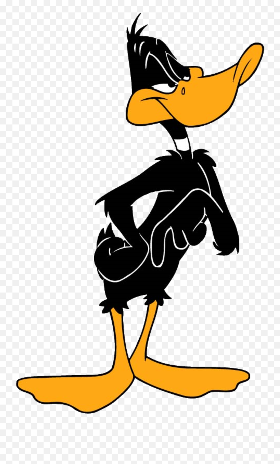 Freetoedit Daffy Duck Made Object - Bugs Bunny Daffy Duck Looney Tunes Emoji,Flip The Bird Emoji