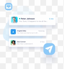 Two - Way Business Text Messaging Software Screenshot Emoji